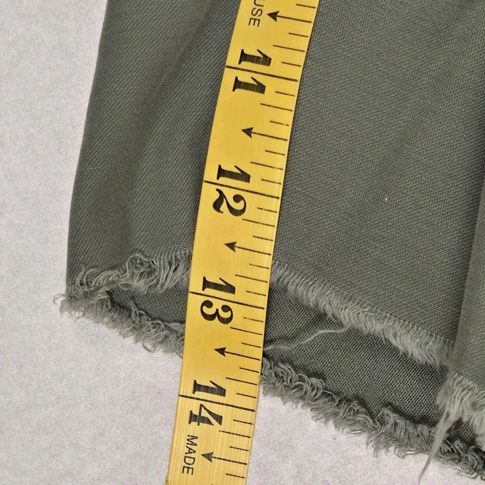 VTG American Eagle Mens Size 28 Combat Trouser Cutoffs Olive Green 30×12.5 Cargo